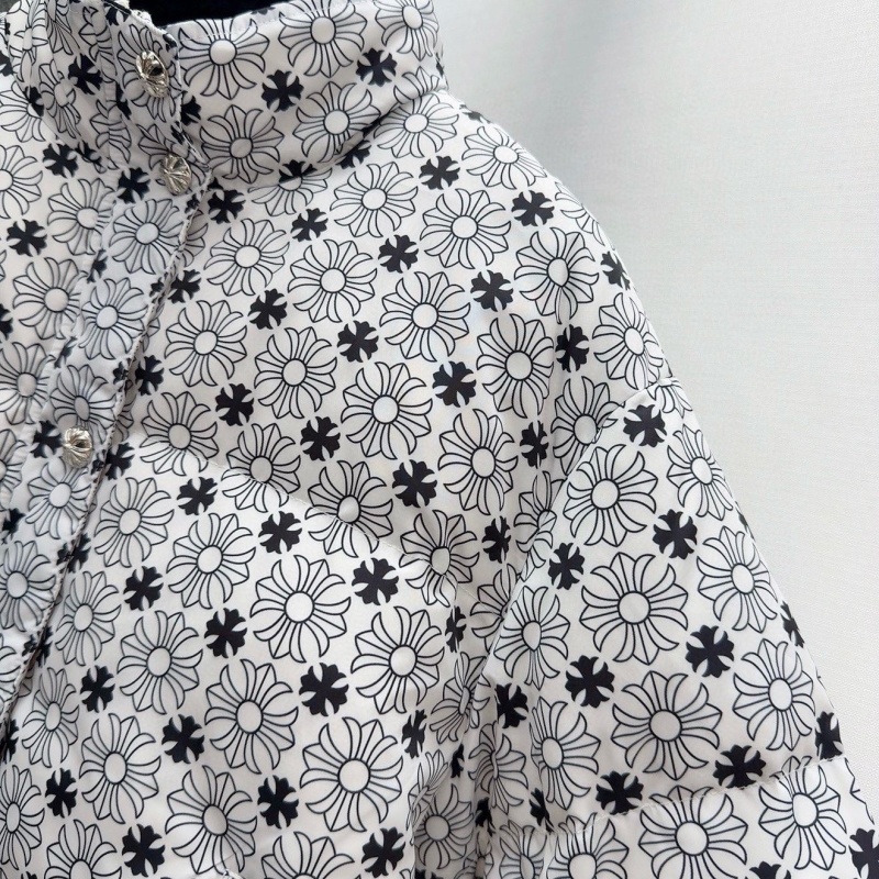 Ch*0me He**ts down jacket